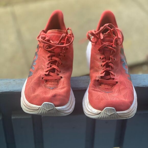 Hoka One One Men’s Carbon X2 Red Sz 8D - Picture 7 of 10